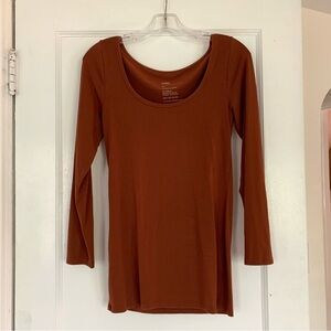 Storq Base Layer Top, Rust Color, size 2